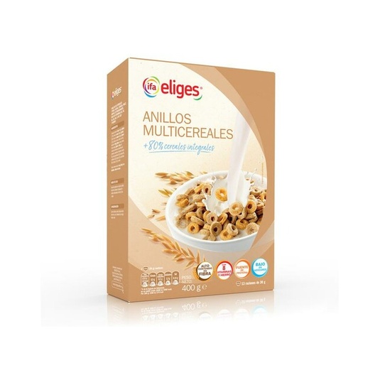 Anillos multicereales integrales 400g