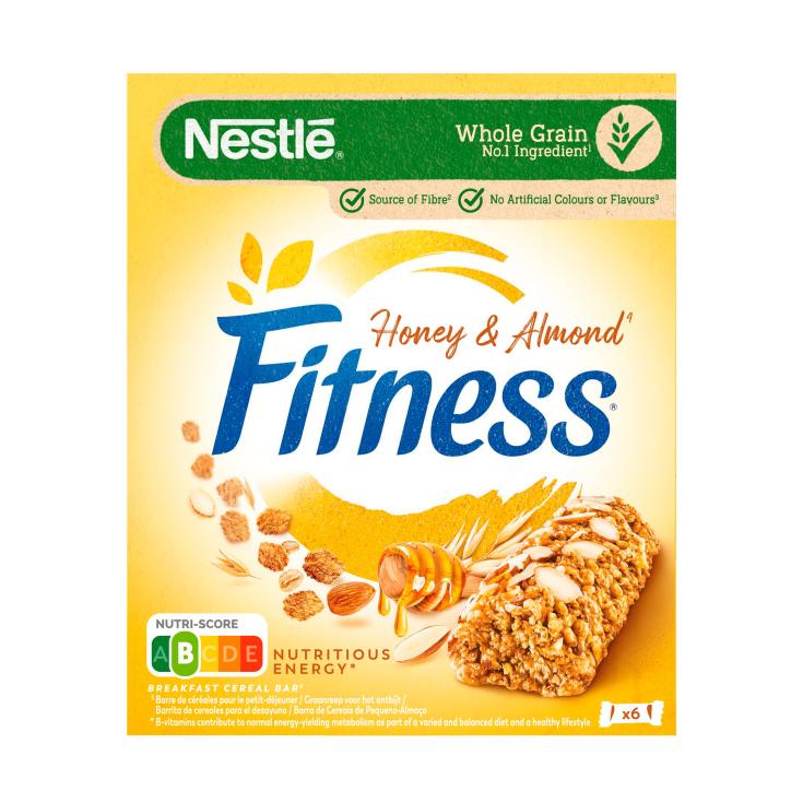 Barritas Miel y Almendras Nestlé Fitness - 141g