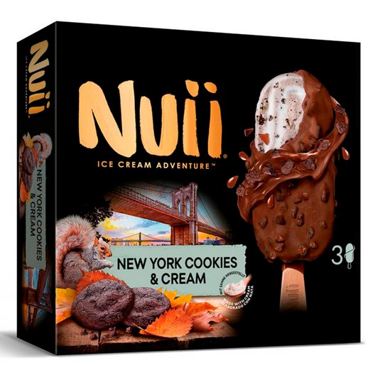 Helado con cookies y crema Nuii - 270g