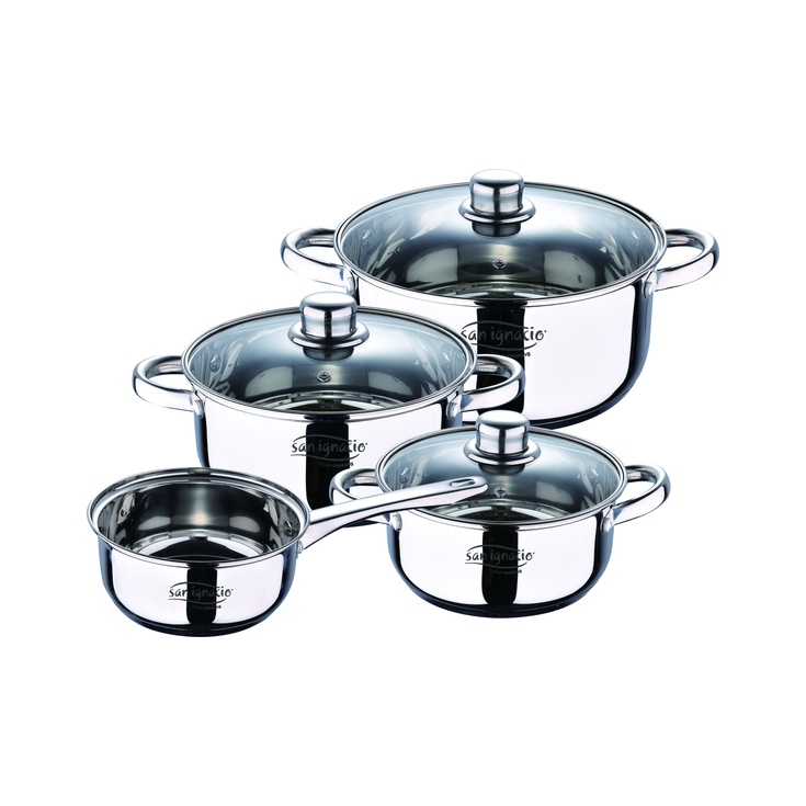Bateria 7pc Acero inoxidable Bateria 7pc Acero inoxidable
