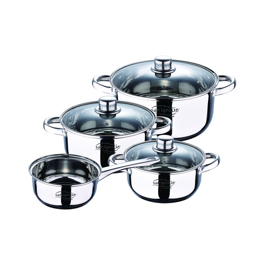 Bateria 7pc Acero inoxidable