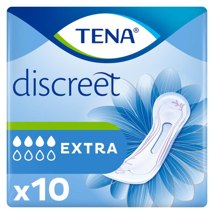Compresas Extra Discreet Tena Lady - 10 uds