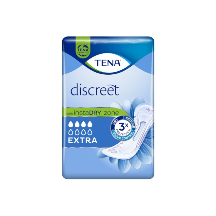 Tena Discreet Extra InstaDry Zone 10 Uds 