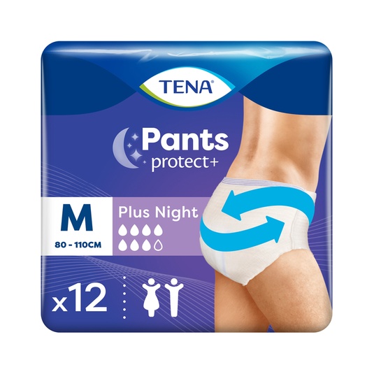 Tena Pants Plus Unisex Plus Night M 12 Uds 12 unidad