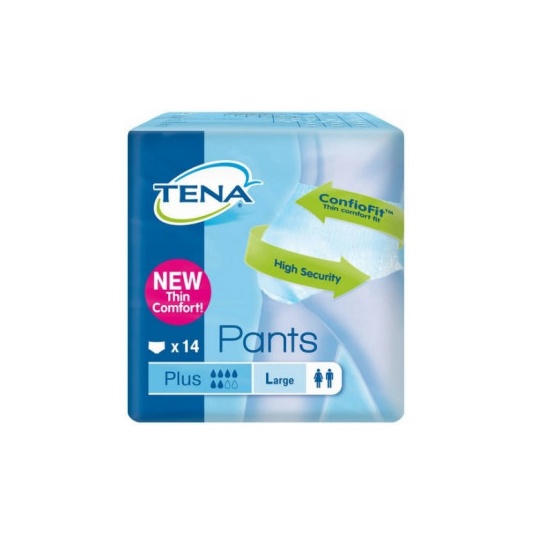 Tena PANTS Plus Talla L Grande 14unidades