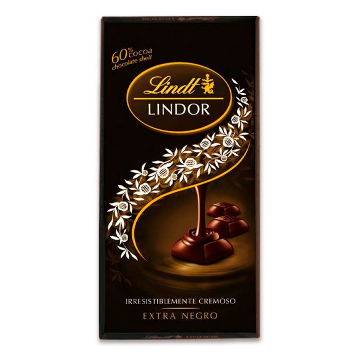 Chocolate Negro Suizo Relleno Cremoso Lindor 100g