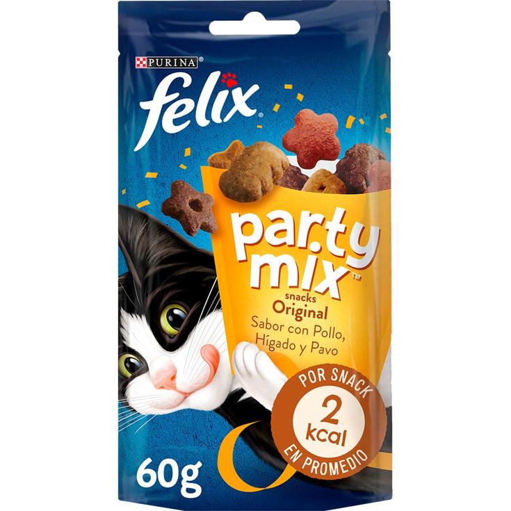 Snacks para gatos con sabor a pollo, hígado y pavo