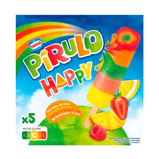 Helado Happy - Pirulo - 5x70ml