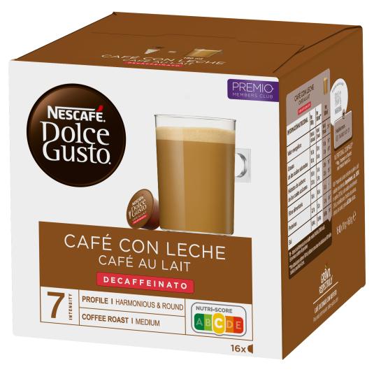 Cáps. Café con Leche Descaf. 16 uds