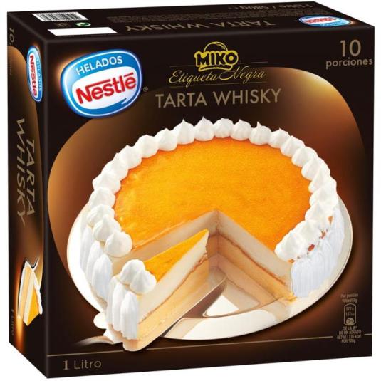 Tarta al Whisky Etiqueta Negra Miko 1l