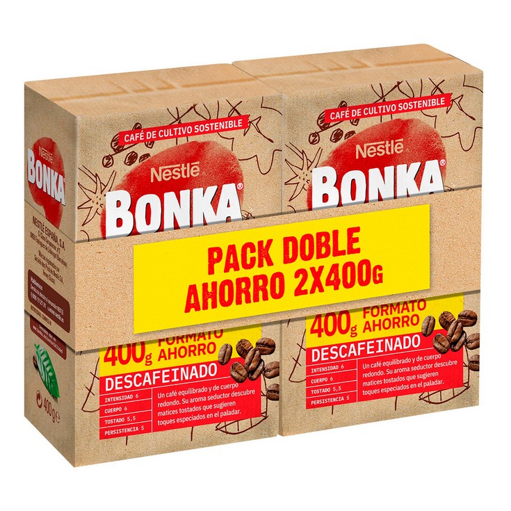 Bonka Café Grano Puro Arábica 1kg (paquete de 1kg) : :  Alimentación y bebidas