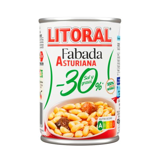 Fabada Asturiana -30% sal y grasa 435g