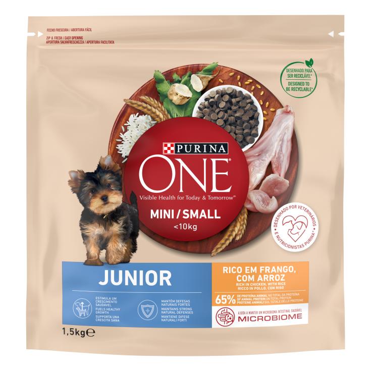 Pienso para perros junior de pollo y arroz - 1.5kg