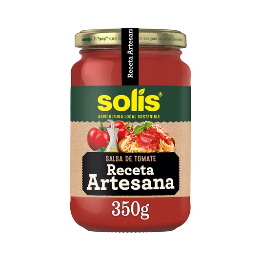 Tomate Frito Receta Artesana Frasco Cristal 350g
