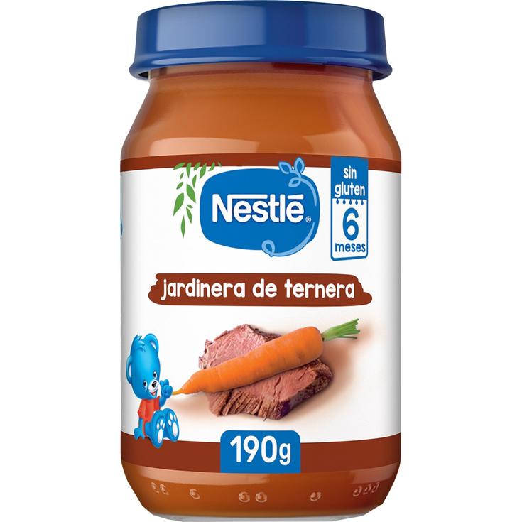 Tarrito de jardinera de ternera sin gluten