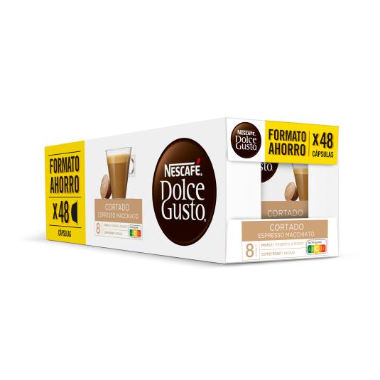 Café Cortado Espresso Machiatto - Dolce Gusto - 16 uds