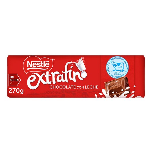 Chocolate con Leche Extrafino 270g