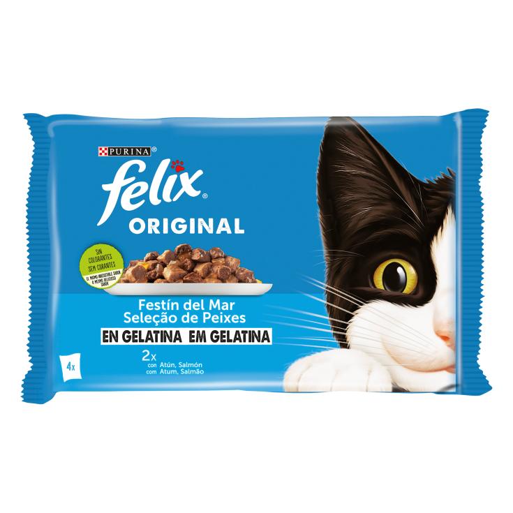 Selección de Pescados en Gelatina - Felix - 4x85g