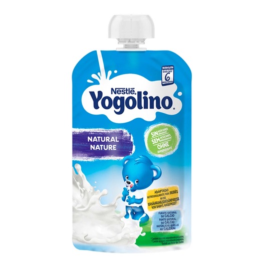 Pouche Natural sin azúcar Yogolino - 100g