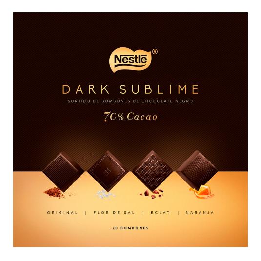 Bombones Dark Sublime 70% Cacao Nestlé - 143g