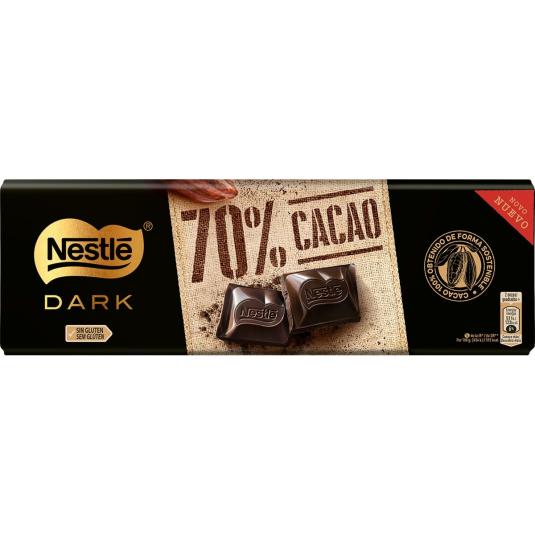 Chocolate negro 70% cacao Nestlé - 250g