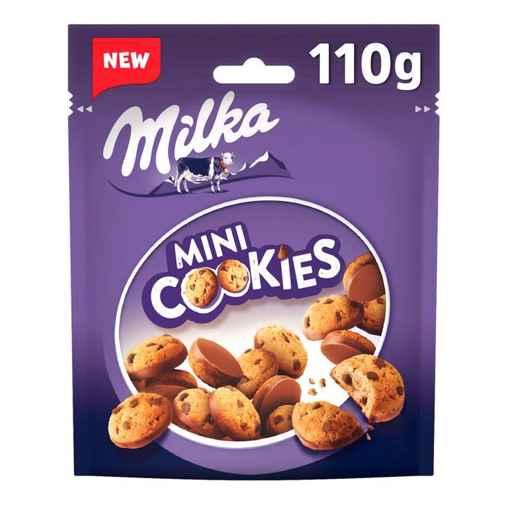 Mini cookies de chocolate - Milka - 110g