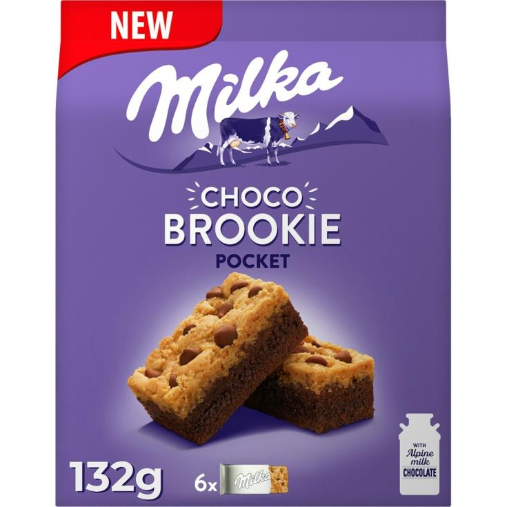 Barrita Choco Brookie Milka - 132g