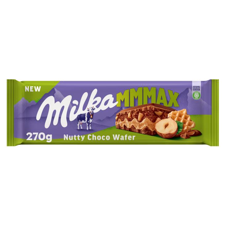 Tableta de chocolate y galleta Milka Max Chocoswing - 270g