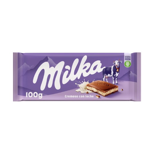 Chocolate cremoso con leche - 100g