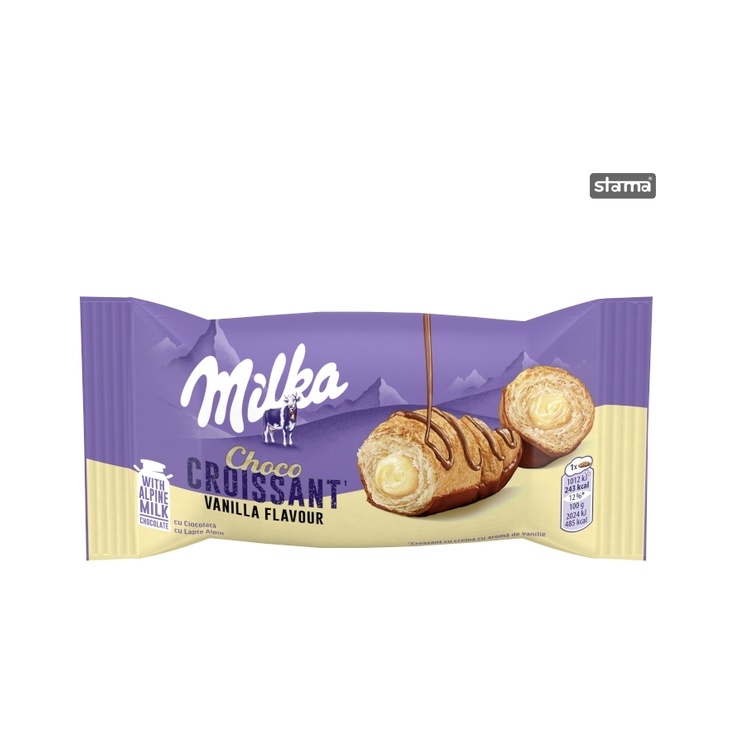 CROISSANT MILKA CHOCO VANILLA 50g 