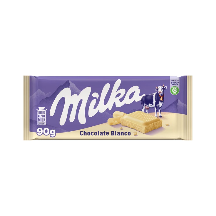 Chocolate blanco 90g