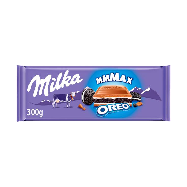 Chocolate c/leche con oreo Milka - 300g