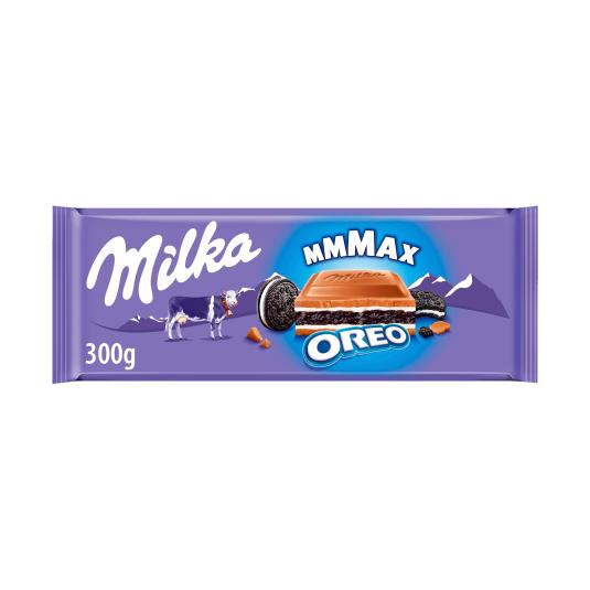 Chocolate c/leche con oreo Milka - 300g