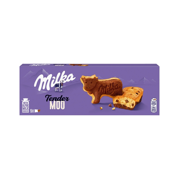 BIZCOCHITO MILKA TENDER MOO 5UDS