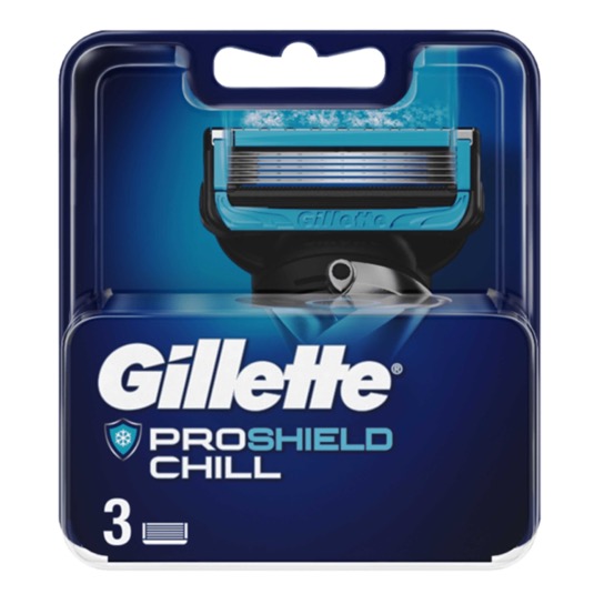Recambios maquinilla Gillette Proshield chill - 3uds