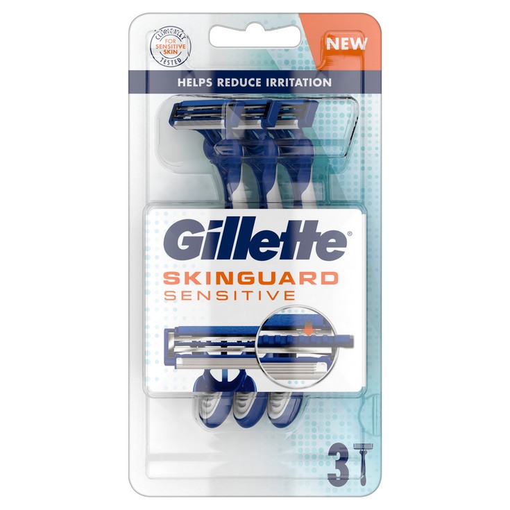 Máquinilla de afeitar Sensitive Gillete - 3 uds