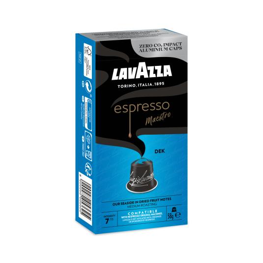 Cápsulas café Espresso descafeinado Lavazza - 10 uds
