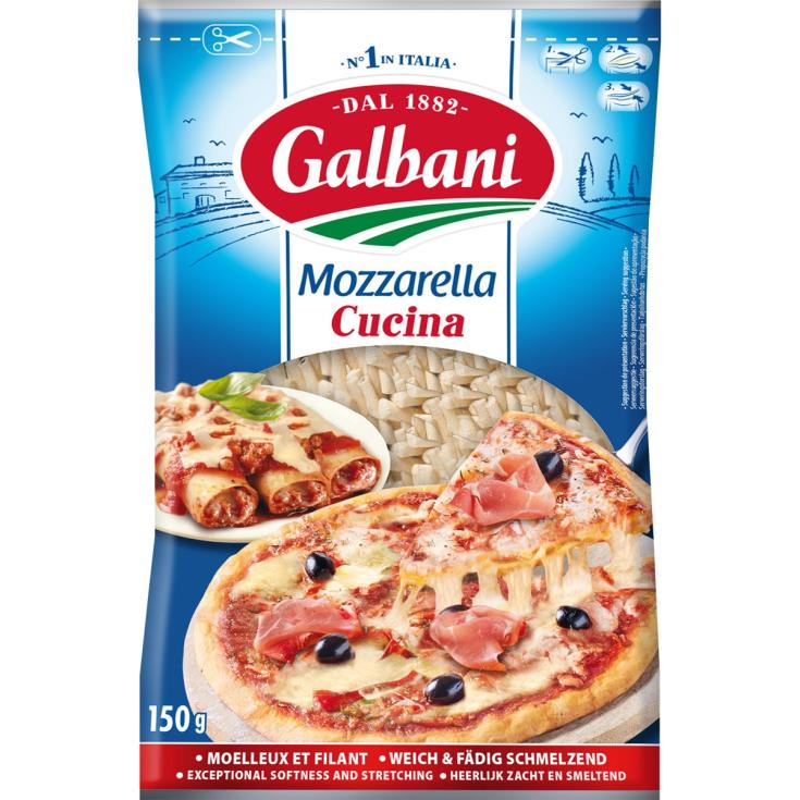 Mozzarella rallada 150g