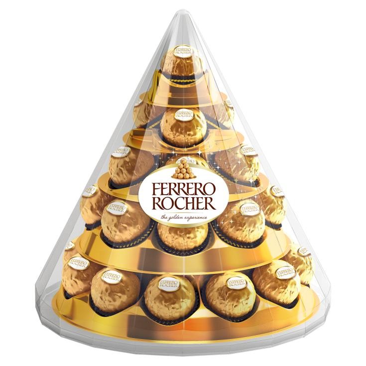 Cono Relleno de Bombones - Ferrero Rocher - 350g