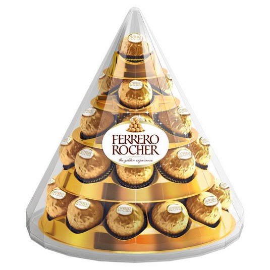 Cono Relleno de Bombones - Ferrero Rocher - 350g