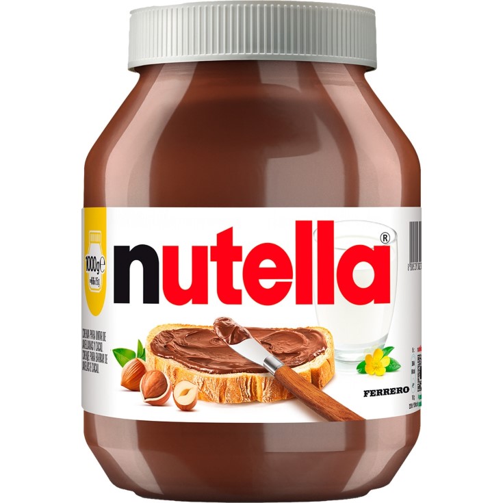 Crema de cacao con avellanas Nutella - 1kg