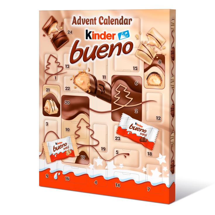 Calendario de adviento - Kinder Bueno - 167g