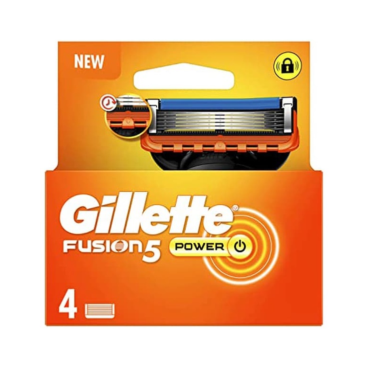 Gillette fusion 5 power cuchillas 4 recambios