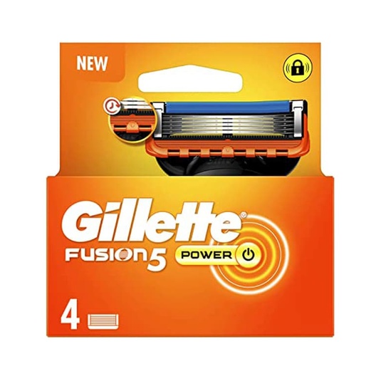 Gillette fusion 5 power cuchillas 4 recambios