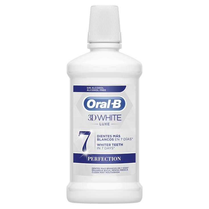 Enjuague bucal Perfection 3D White Luxe - Oral B - 500ml