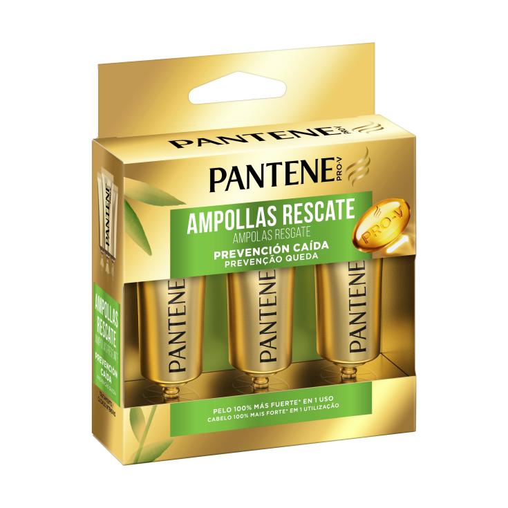 Ampollas para pelo dañado Suave y Liso Pantene - 3x15ml