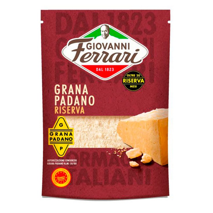 Queso rallado Grana Padano 60g