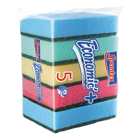 Chiffons Microfibre Spontex - Lot De 10, Taille XXL, Super Absorbants, Pour Nettoyage Toutes Surfaces