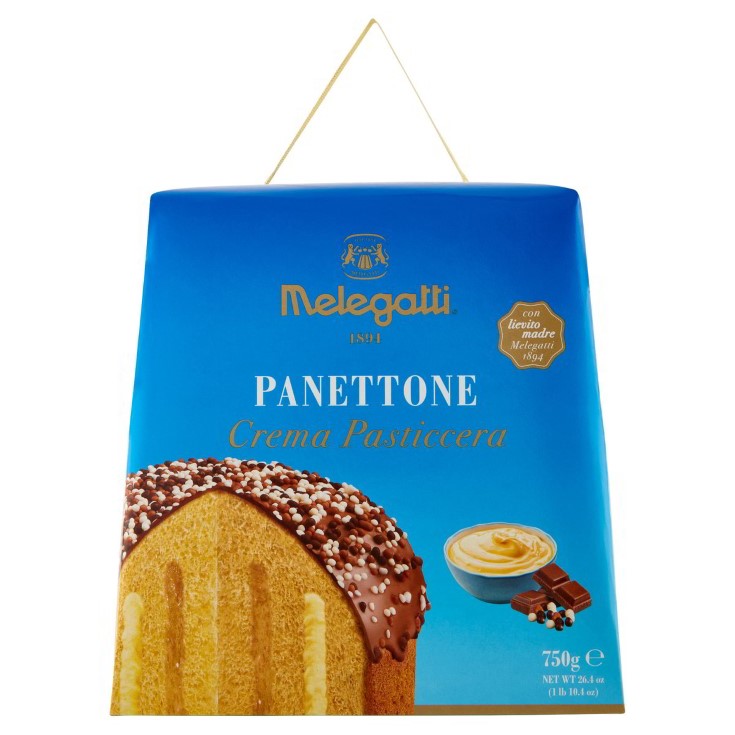 Panettone con crema pastelera Melegatti - 750g