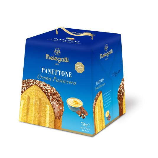 Panettone con crema pastelera Melegatti - 750g